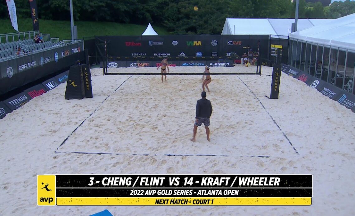 Atlanta Open 2022 | Cheng/Flint vs. Kraft/Wheeler | Court 1 | Gold Series