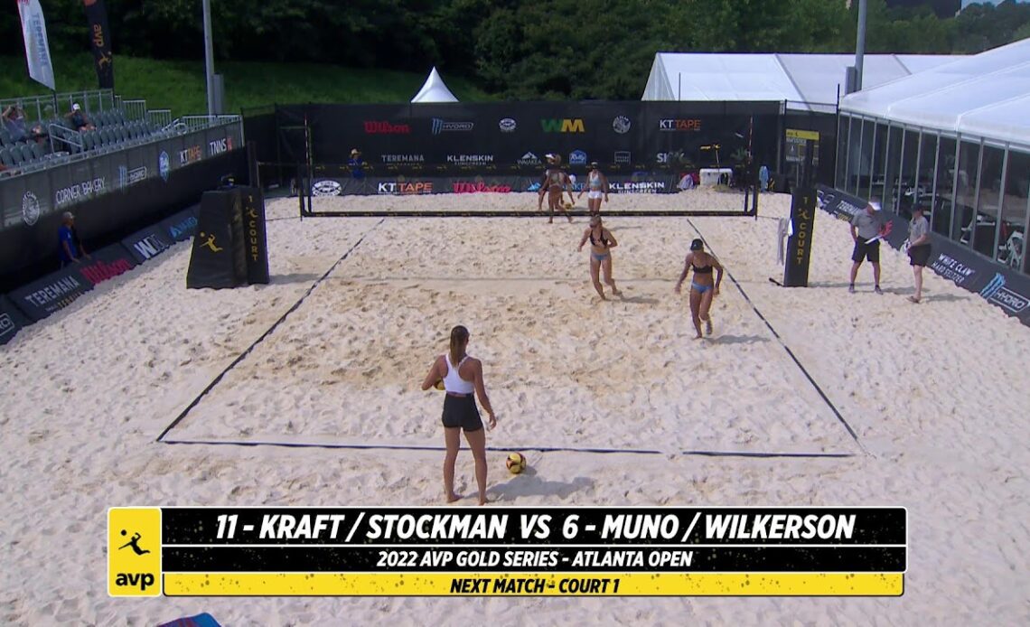 Atlanta Open 2022 | Kraft/Stockman vs. Muno/Wilkerson | Court 1 | Gold Series