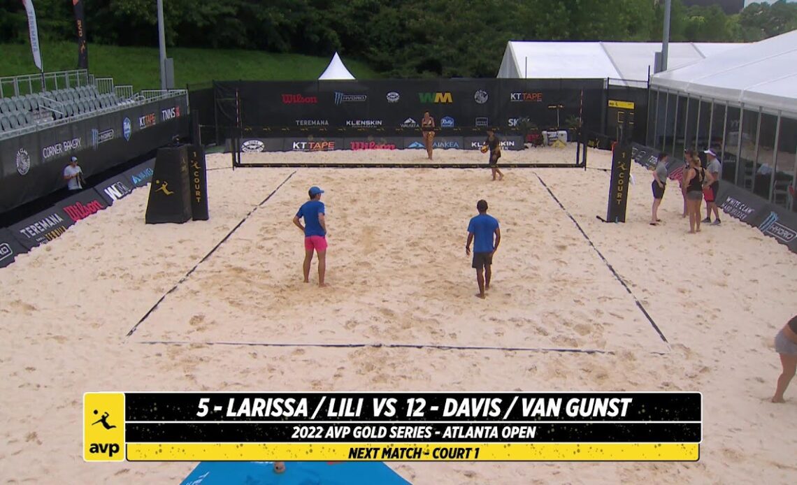 Atlanta Open 2022 | Larissa/Lili vs. Davis/Van Gunst | Court 1 | Gold Series
