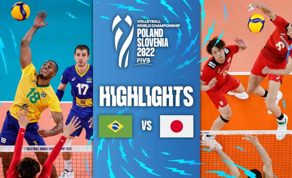 🇧🇷 BRA vs. 🇯🇵 JPN - Highlights Preliminary Phase | Men's World Championships 2022