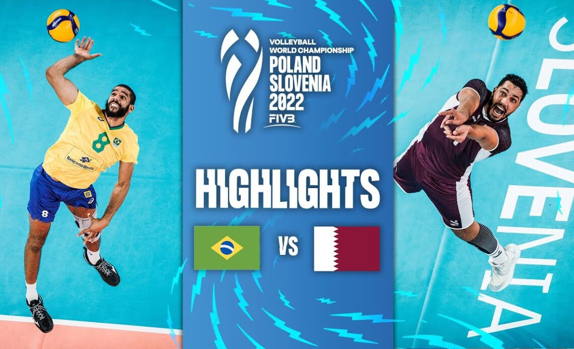 🇧🇷 BRA vs. 🇶🇦 QAT - Highlights Preliminary Phase | Men's World Championships 2022