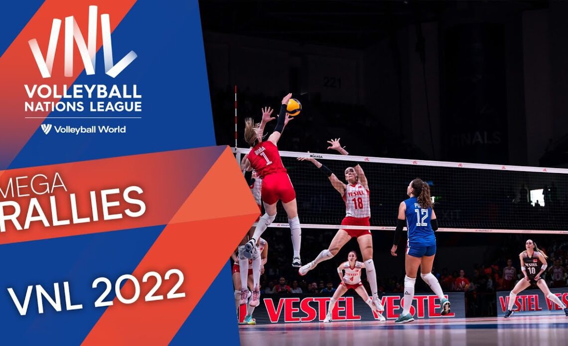 Best mega rallies | Women's VNL 2022