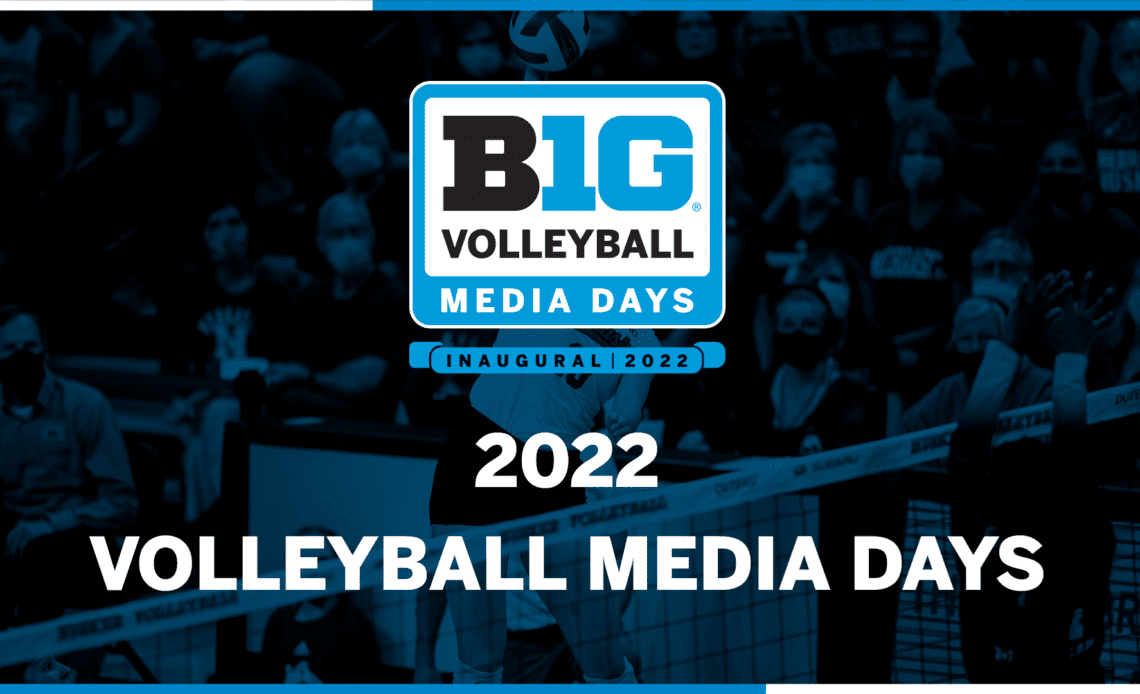 Big Ten Conference to Hold Inaugural Big Ten Volleyball Media Days