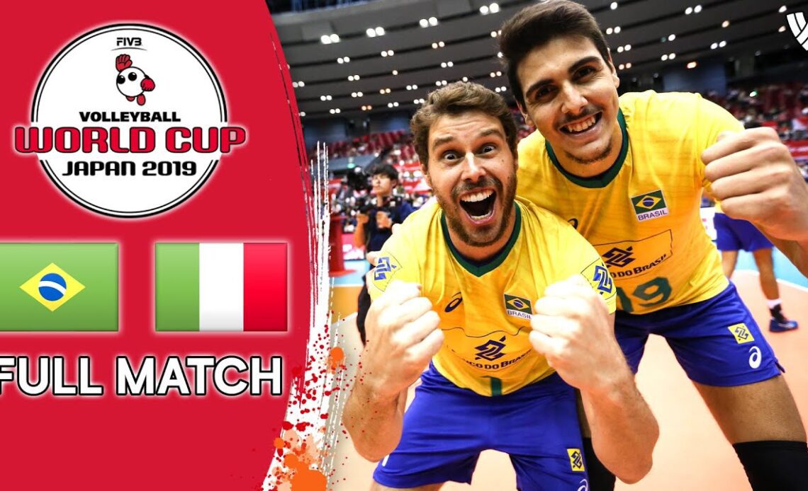 Brazil 🆚 Italy - Full Match | Men’s Volleyball World Cup 2019