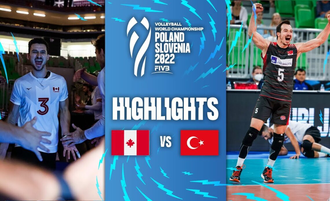 🇨🇦 CAN vs. 🇹🇷 TÜR - Highlights Preliminary Phase | Men's World Championships 2022