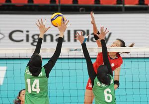 CHINESE TAIPEI TAKE THREE SETS OVER IRAN