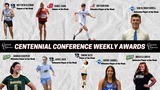 Centennial Conference Athletes of the Week - Sept. 1-5