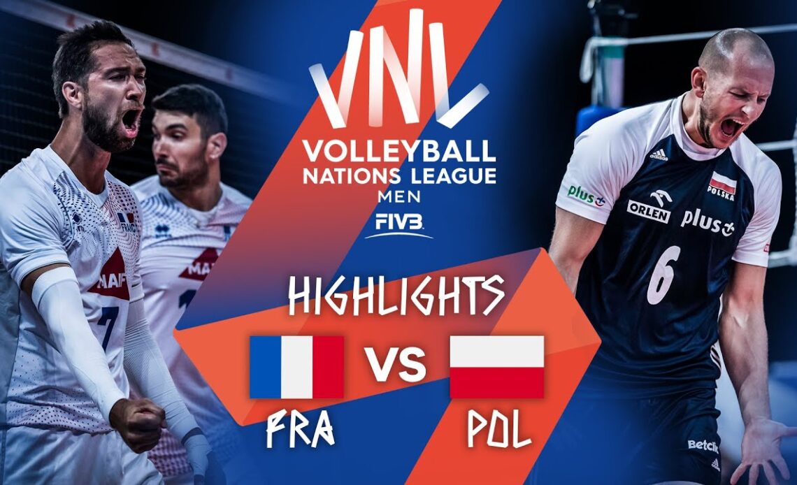 FRA vs. POL - Highlights Week 5 | Men's VNL 2021