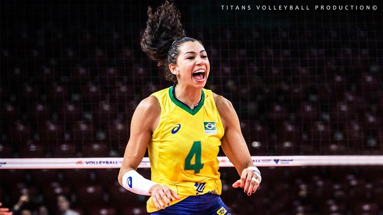 Fantastic Volleyball Spikes by Ana Carolina Da Silva - VNL 2022 - VCP ...