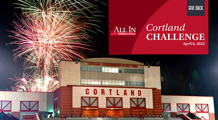 Fifth Annual Cortland Athletics Giving Challenge Part of April 6 #CortlandChallenge