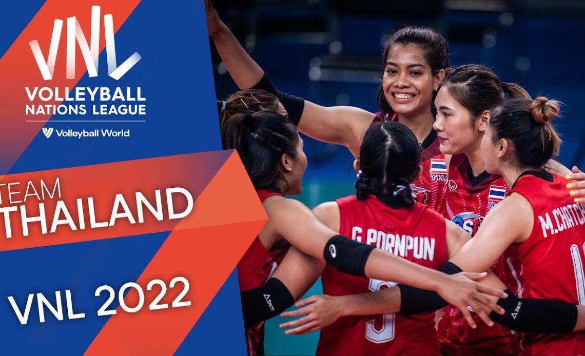 Funny Volleyball Monents Of Team Thailand 🇹🇭 | Women's VNL 2022