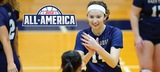 Gallaudet's Emily Wright selected as an AVCA All-America honorable mention