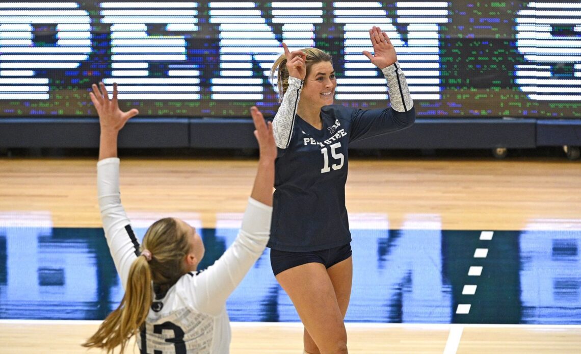 Hampton, Blossom Earn Big Ten Weekly Awards