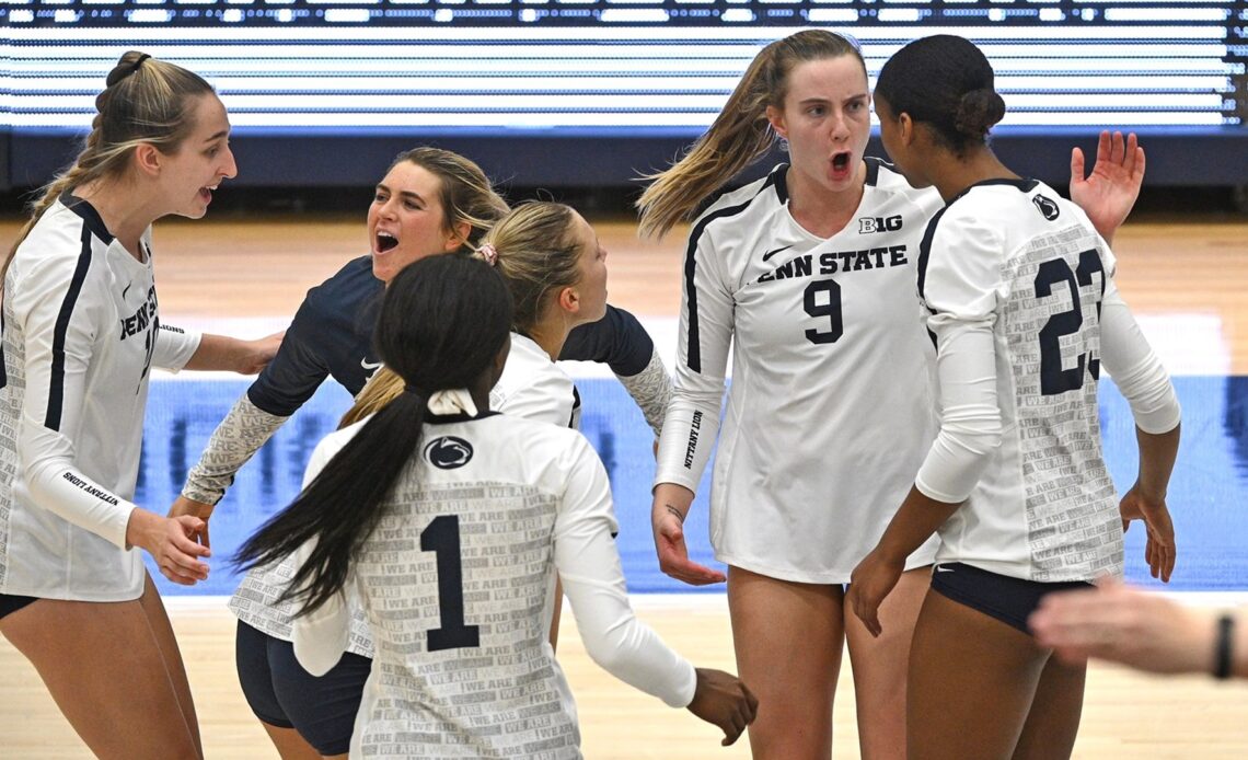 Hord's Career-Best 24 Kills Power Penn State Past Michigan State