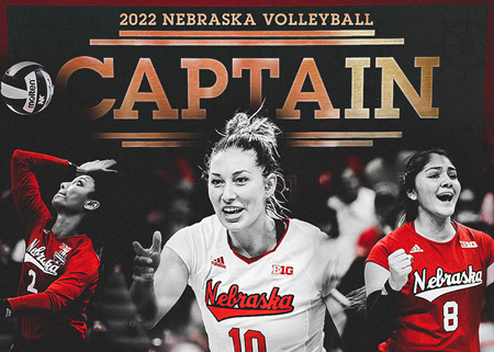 Huskers Name Three Team Captains
