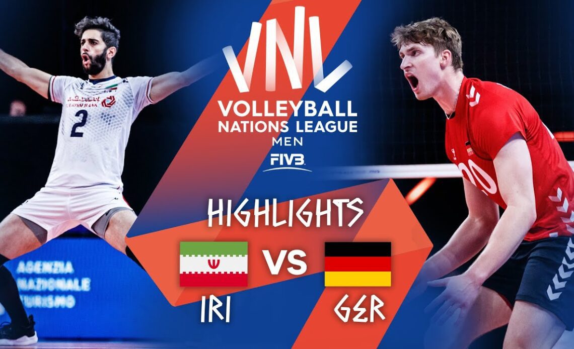 IRI vs. GER - Highlights Week 3 | Men's VNL 2021