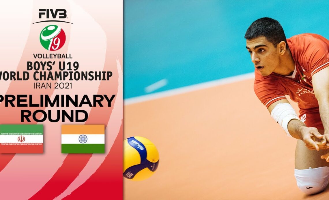 IRI vs. IND - Full Match | Group Phase | Boys U19 World Champs 2021