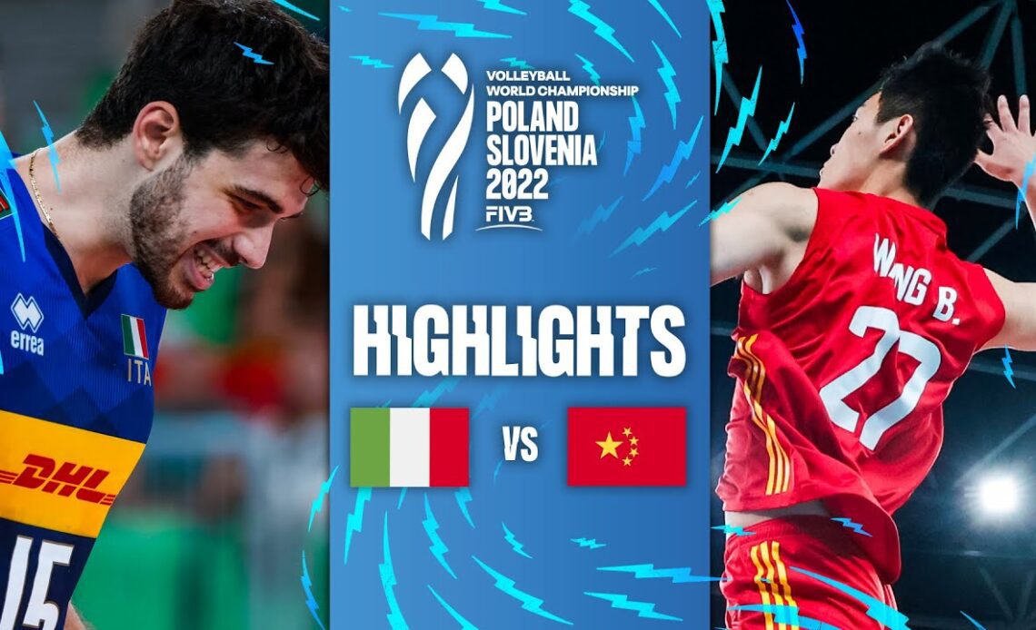 🇮🇹 ITA vs. 🇨🇳 CHN - Highlights Preliminary Phase | Men's World Championships 2022