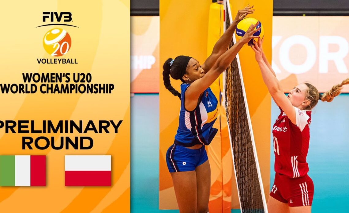 ITA vs. POL - Full Match | Women's U20 Volleyball World Champs 2021