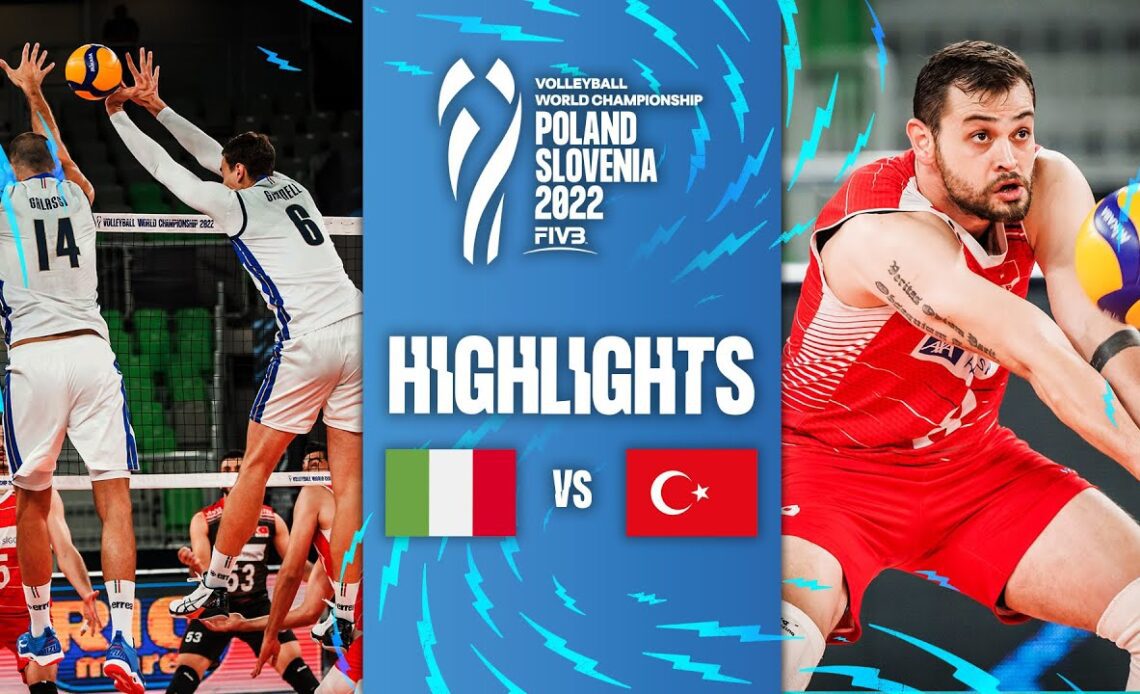 🇮🇹 ITA vs. 🇹🇷 TÜR - Highlights Preliminary Phase | Men's World Championships 2022