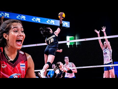 Incredibly Fast and Huge Spikes by Kongyot Ajcharaporn (อัจฉราพร คงยศ) | VNL2022 | HD