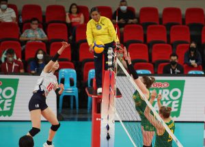 JAPAN SERVE STRAIGHT-SETS MATCH ON AUSTRALIA