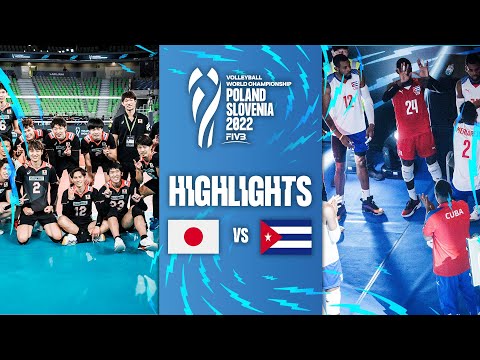 🇯🇵 JPN vs. 🇨🇺 CUB - Highlights Preliminary Phase | Men's World Championships 2022
