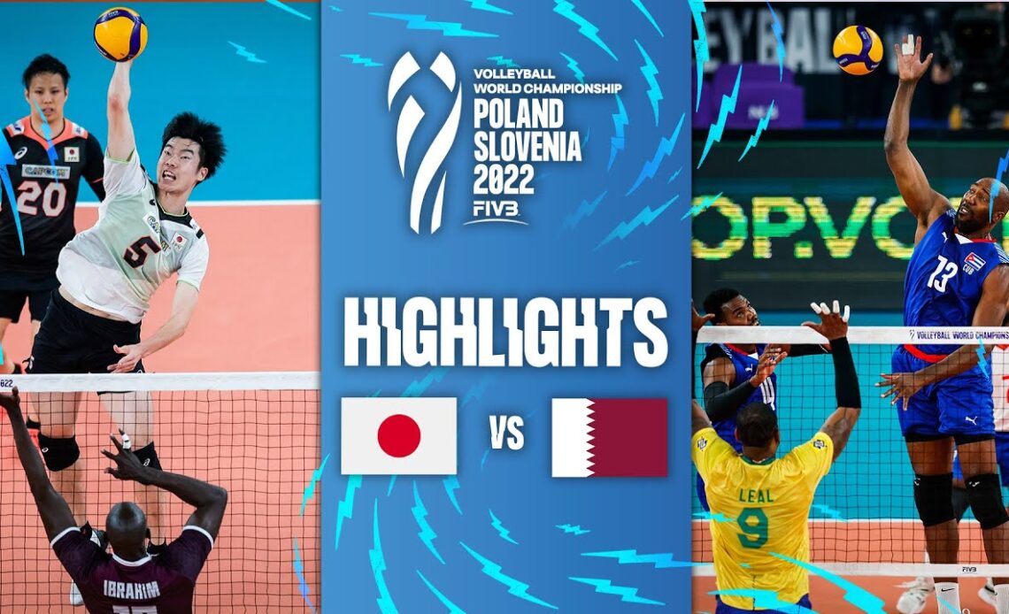 🇯🇵 JPN vs. 🇶🇦 QTA - Highlights Preliminary Phase | Men's World Championship  2022
