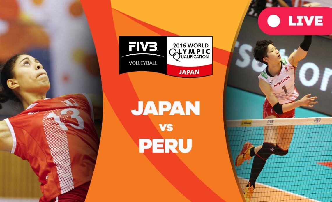 Japan v Peru - 2016 Women's World Olympic Qualification Tournament