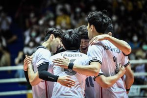 KOREA SECURE SEMIFINAL BERTH IN 2022 AVC CUP FOR MEN AFTER STUNNING AUSTRALIA WITH EPIC COMEBACK