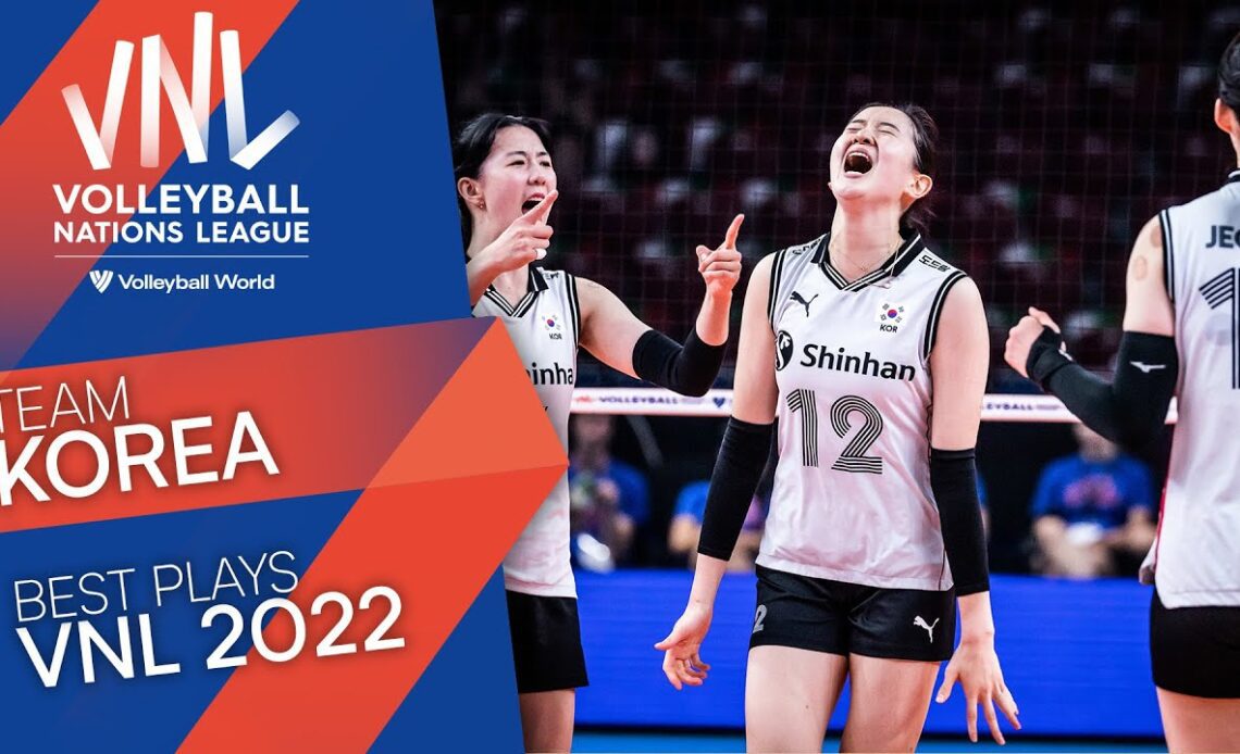 Korea 🇰🇷 Top 10 Plays of the VNL 2022 | Women's VNL 2022