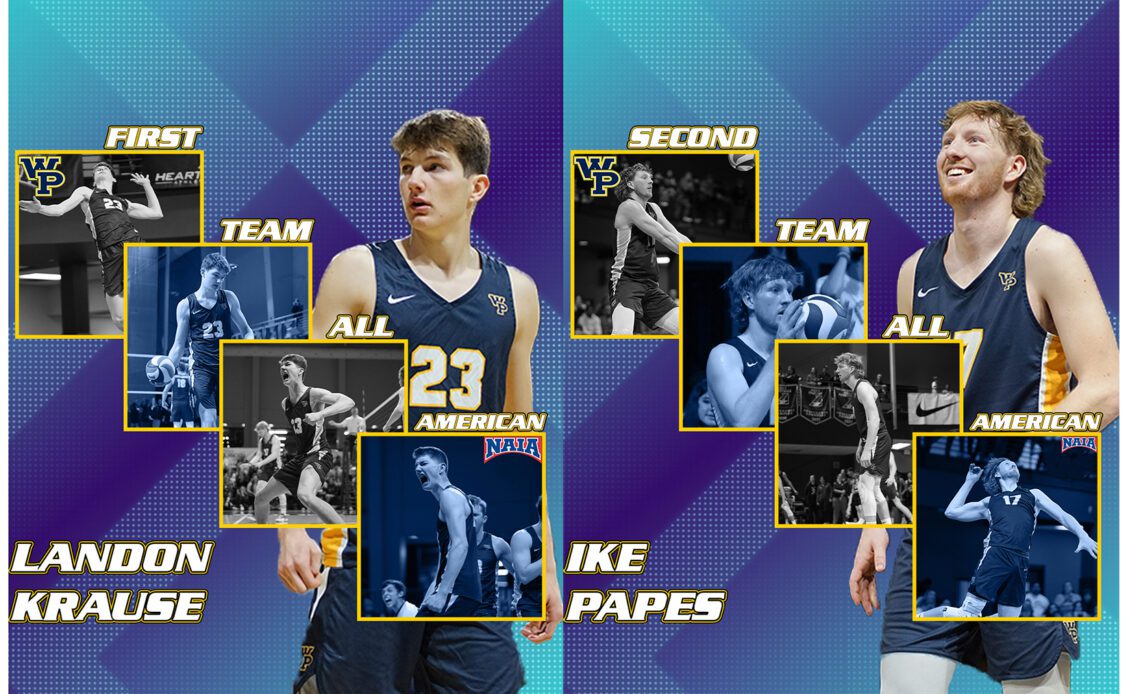 Landon Krause was a first-teamer, while Ike Papes earned second-team laurels