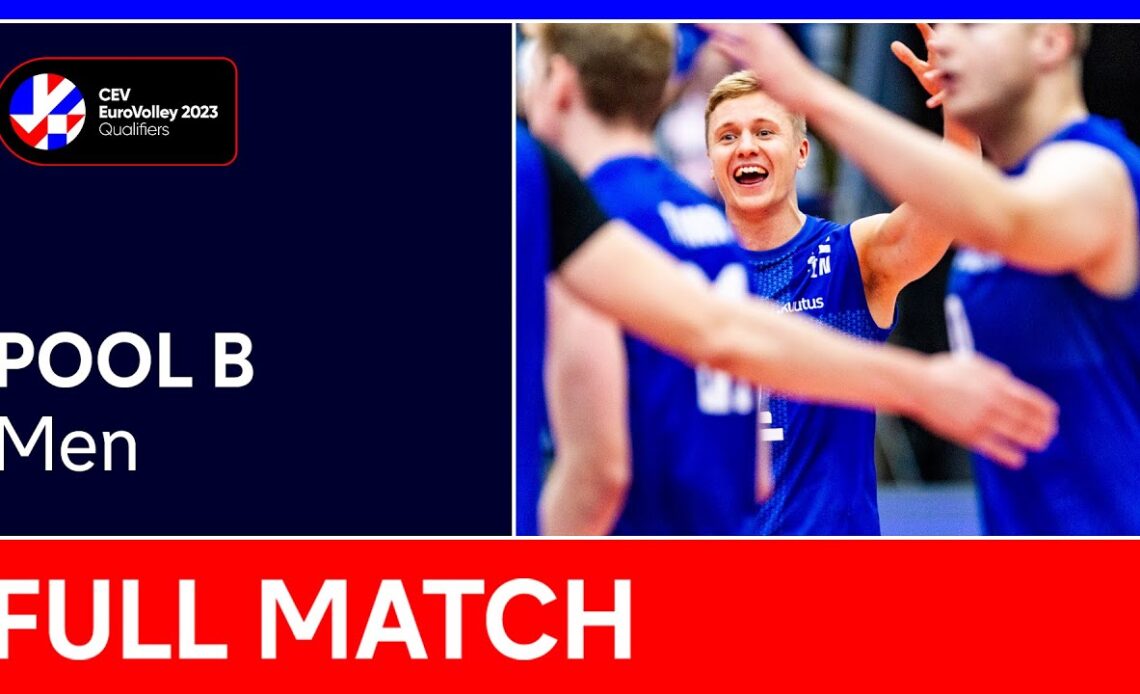 LIVE | Finland vs. Latvia - CEV EuroVolley 2023 Qualifiers