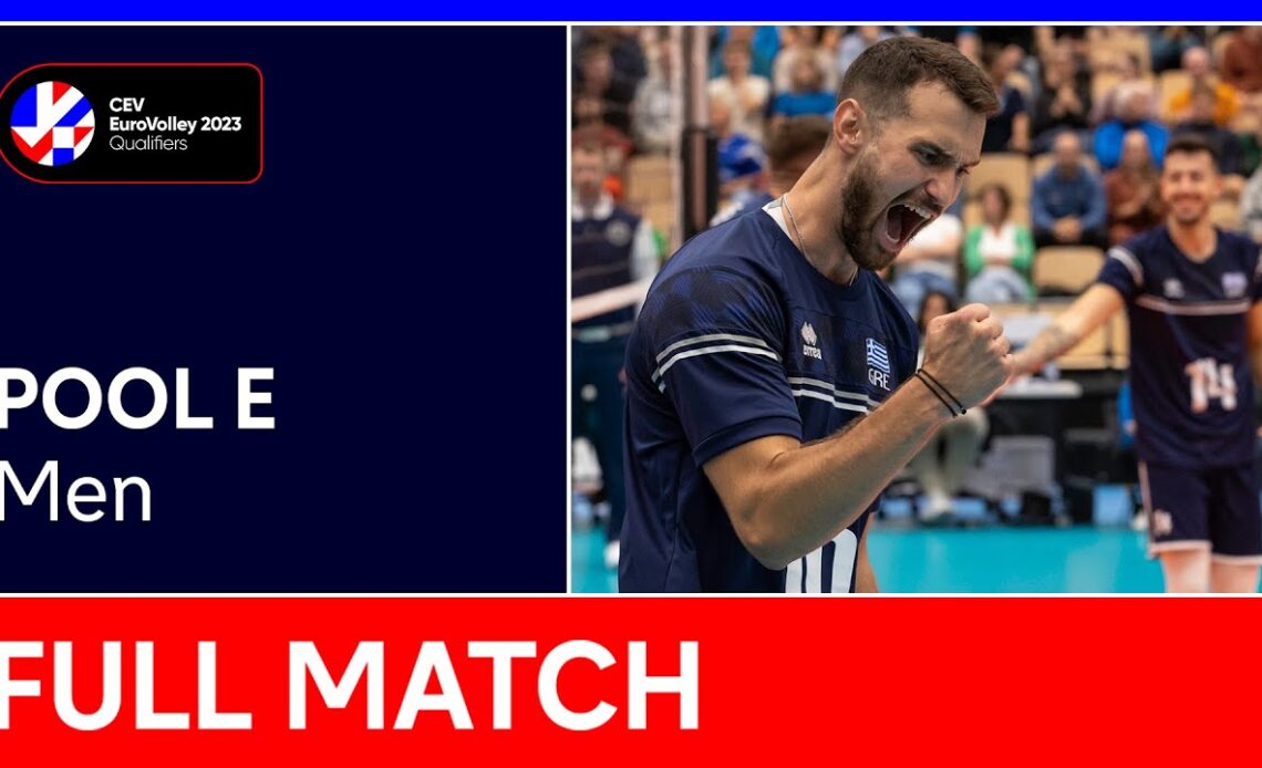 LIVE | Greece vs. Croatia - CEV EuroVolley 2023 Qualifiers