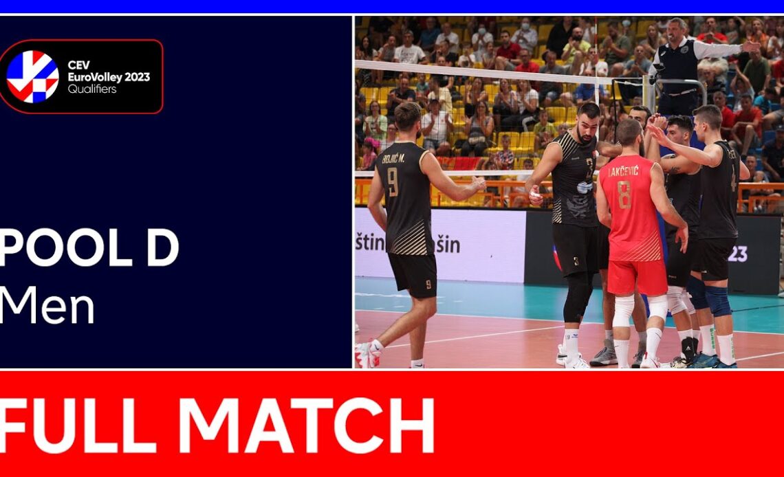 LIVE | Montenegro vs. Portugal - CEV EuroVolley 2023 Qualifiers