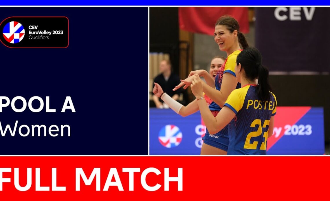 LIVE | Romania vs. Croatia - CEV EuroVolley 2023 Qualifiers