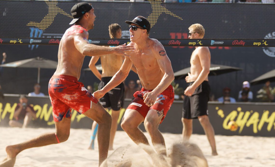 AVP Manhattan Beach photo gallery 8//22/2021-Tri Bourne-Trevor Crabb