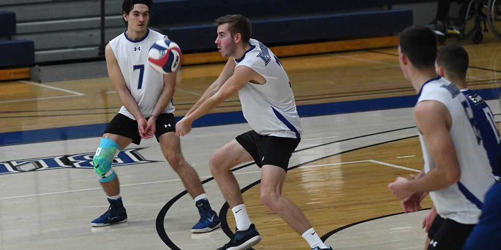 Men's Volleyball Finishes 2022 Season With a Sweep of Drew