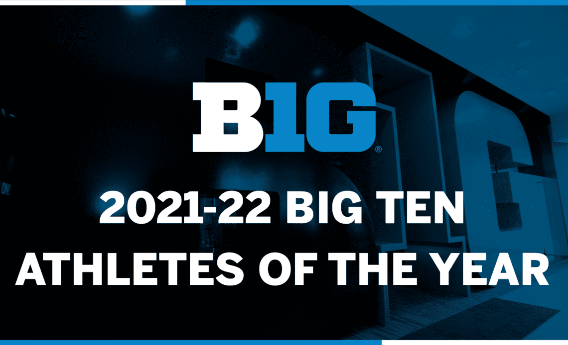 Minnesota’s Steveson, Wisconsin’s Rettke Named Big Ten Athletes of the Year