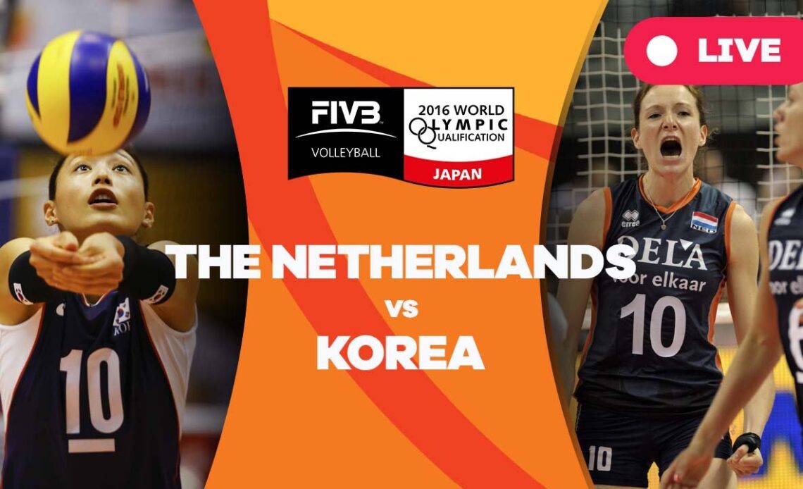 Netherlands v Korea - 2016 Women's World Olympic Qualification Tournament