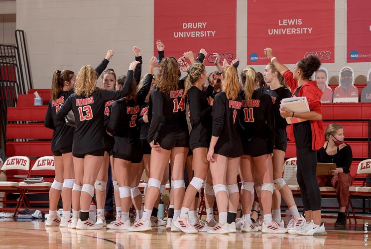 No. 19 Lewis Women’s Volleyball Falls To Missouri-St. Louis In Five Sets In NCAA First Round Contest