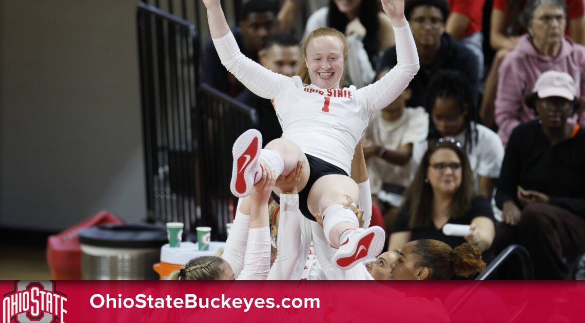 No. 7 Buckeyes Fall in Four Sets to No. 2 Texas – Ohio State Buckeyes