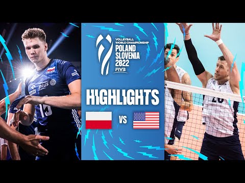 🇵🇱 POL vs. 🇺🇸 USA - Highlights Preliminary Phase | Men's World Championships 2022