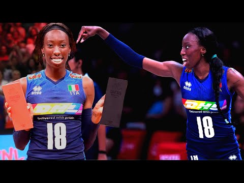 Paola Ogechi Egonu - Best Opposite Hitter & Most Valuable Player | VNL 2022 | HD