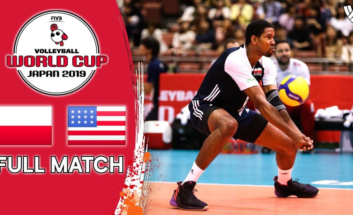 Poland 🆚 USA - Full Match | Men’s Volleyball World Cup 2019