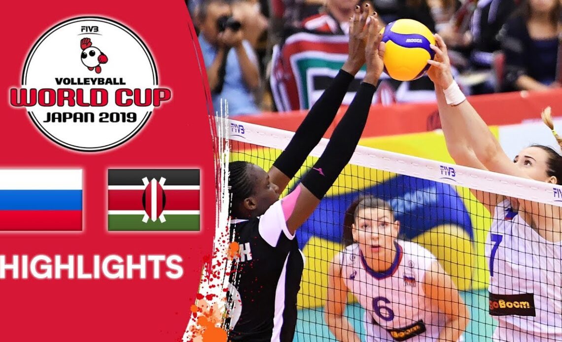 RUSSIA vs. KENYA - Highlights | Women's Volleyball World Cup 2019