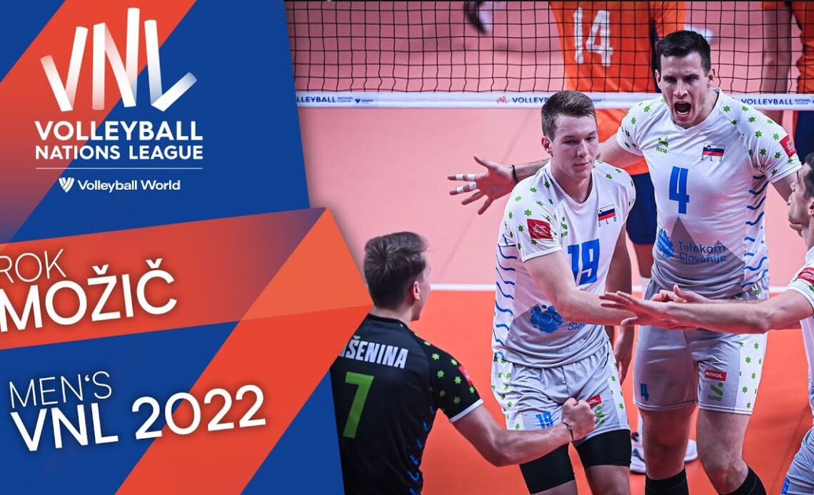 Rok Mozic and his performance during the  Men's VNL2022 | VNL2022