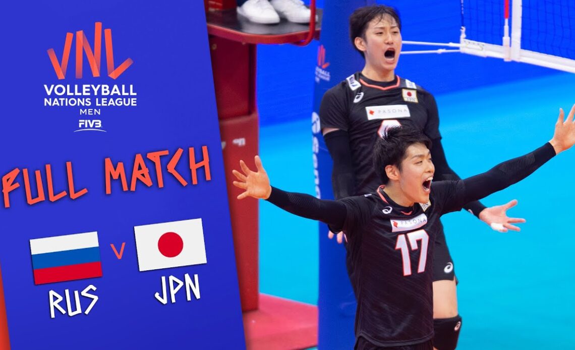 Russia 🆚Japan - Full Match | Men’s Volleyball Nations League 2019