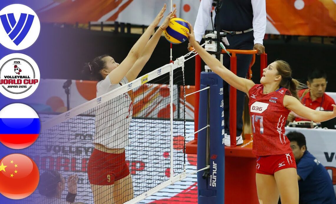 Russia vs. China - Full Match | Women's Volleyball World Cup 2015