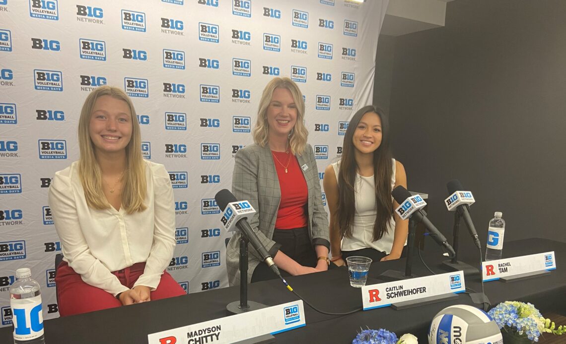 Rutgers Volleyball At Big Ten Media Day